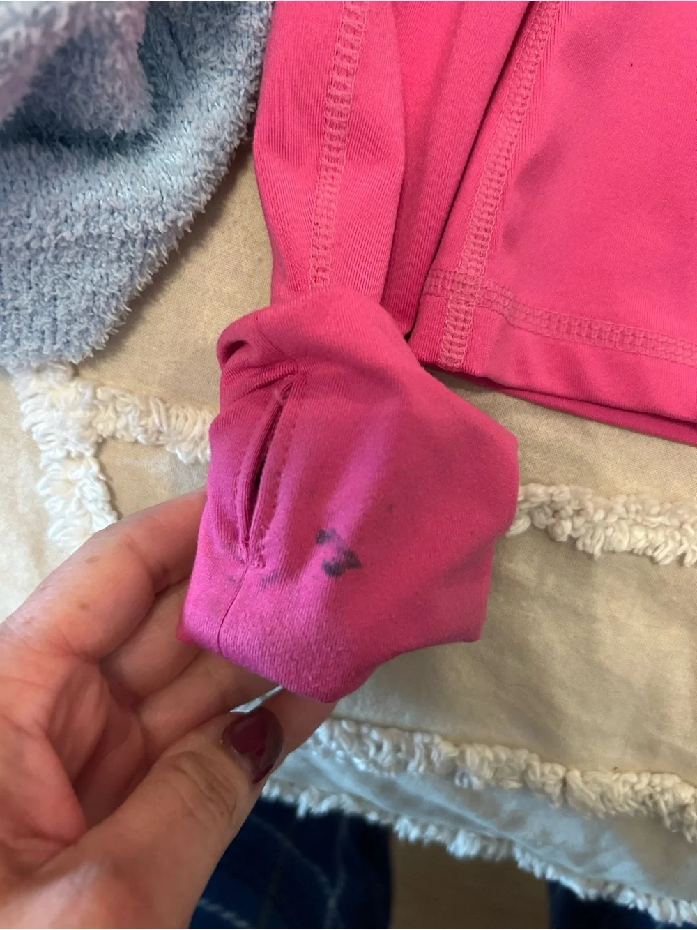 GAP Girls' Hot Pink Full-Zip Jacket